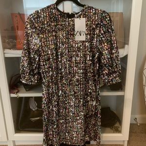 NWT Zara Holiday Dress